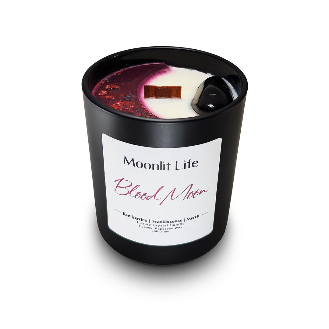 Blood Moon | Crystal Candle